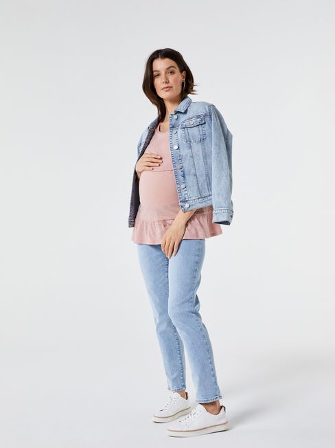 Millie Fitted Nursing Maternity Top